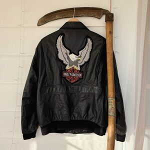 Vintage Harley Davidson leather jacket